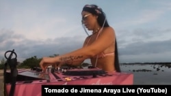 La venezolana Jimena Romina Araya Navarro, "Rosita", fue sancionada por sus vínculos con Niño Guerrero, el líder del Tren de Aragua.