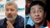 El Premio Nobel de la Paz 2021 fue concedido a los periodistas Dmitry Muratov de Rusia (izquierda) y a Maria Ressa de Filipinas por su lucha por la libertad de expresión. 2021 Mikhail Metzel/AP Images, (c) 2019 Aaron Favila/AP Images