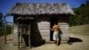 El caserío de Santo Domingo, en la Sierra Maestra. Foto Archivo. REUTERS/Alexandre Meneghini