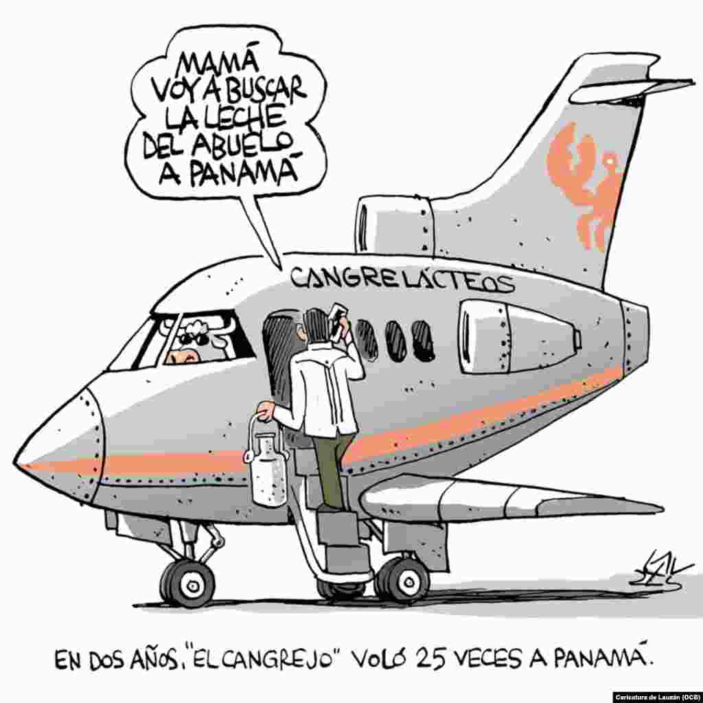 En dos años, "El Candrejo" voló 25 veces a Panamá.