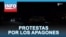 Protestas por los apagones