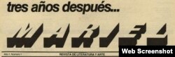 Revista "Mariel", detalles.