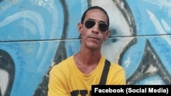 El activista y periodista independiente Luis Ángel Cuza Alfonso. (Facebook)