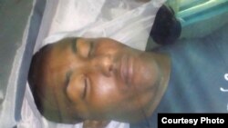Raidel Vidal Caignet, de 27 años de edad, muerto de un disparo a la espalda por la policía en Mayarí, Holguín, Cuba, el 23 de enero de 2019.