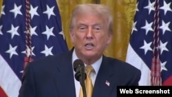 El presidente Donald Trump. 